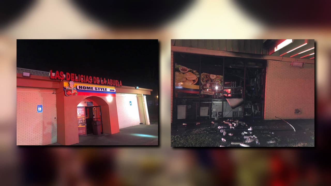 Incendio daña restaurante Las Delicias de la Abuela sobre Buford Highway.