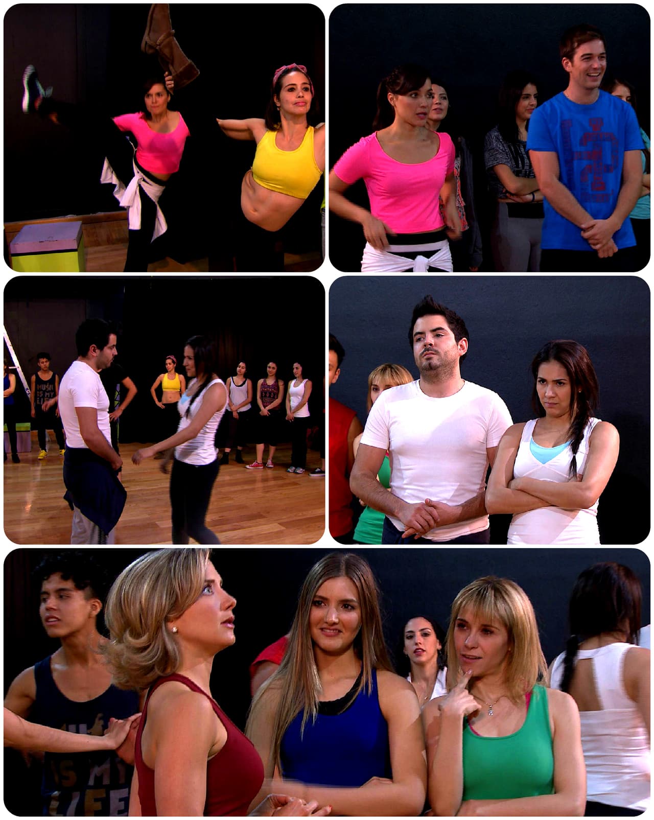 Aunque a Felipe tampoco le gustó que les tocara juntos, la defendió de Francis. ¡A él le tocó hacer pareja con Hilda Mercedes!