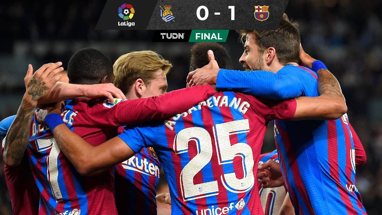 Real Sociedad 0-1 Barcelona, LaLiga; goles, resumen y crónica