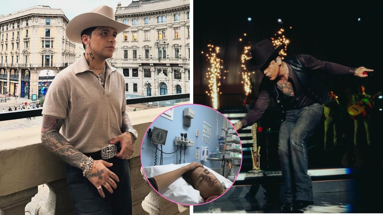 Christian Nodal es hospitalizado y pospone uno de sus conciertos en Hidalgo: Esto es lo que se sabe