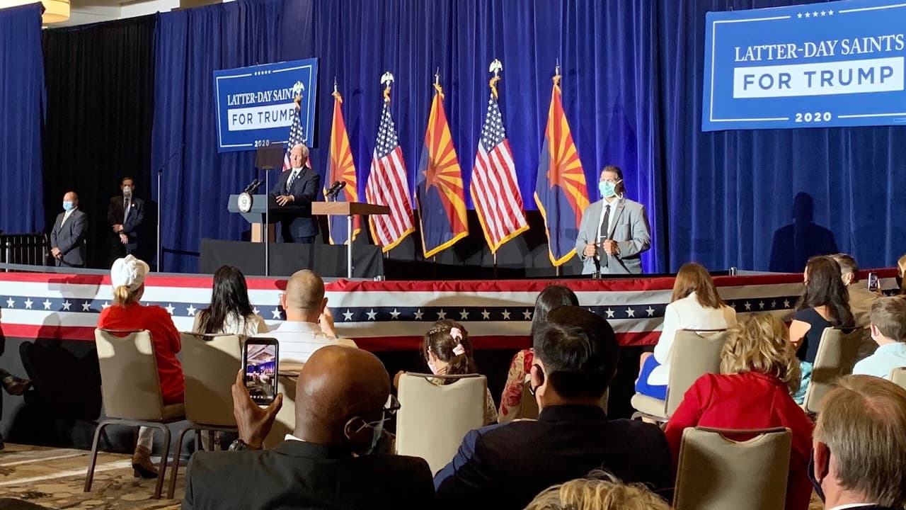 En detalle esto fue lo que hizo y dijo Mike Pence en su visita a Arizona para promover la reelección de Donald Trump
