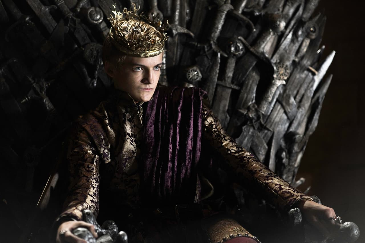 Jack Gleeson como Joffrey Baratheon en 'Game of Thrones' .