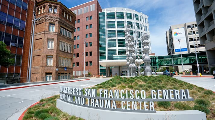 Zuckerberg San Francisco General Hospital..