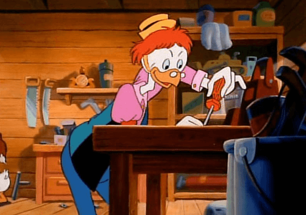 Gyro Gearloose, conocido en español como Ciro Peraloca, es un personaje animado que vivía aventura con Tío Rico y sus sobrinos.