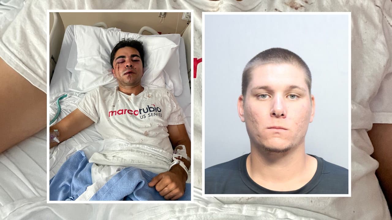 El hombre estaba repartiendo volantes luego de las 6:00 pm de este lunes, en el este de la calle 60 de Hialeah, cuando un Javier López lo atacó, según dijo la policía.