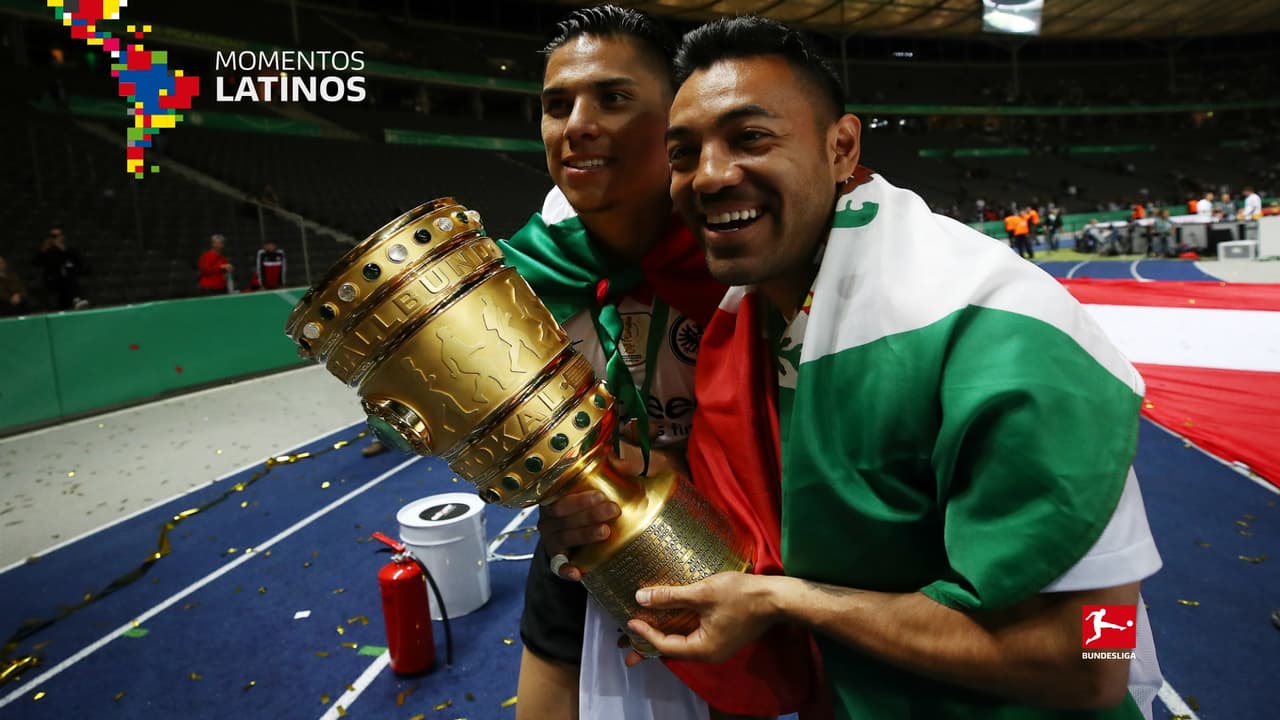 Eintracht Frankfurt apoya a México por iniciativa de Marco Fabián y Carlos Salcedo