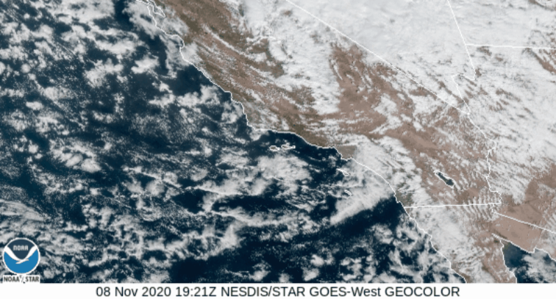 Lluvia, viento y nieve trae la segunda tormenta invernal al sur de California este domingo