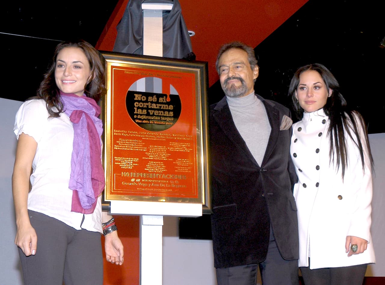 Gonzalo Vega y sus hijas, Marimar Vega y Zuria Vega