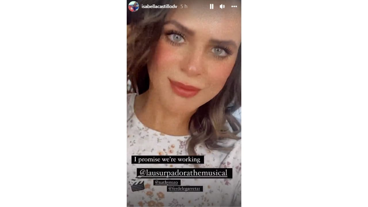 La protagonista compartió una serie de historias en Instagram