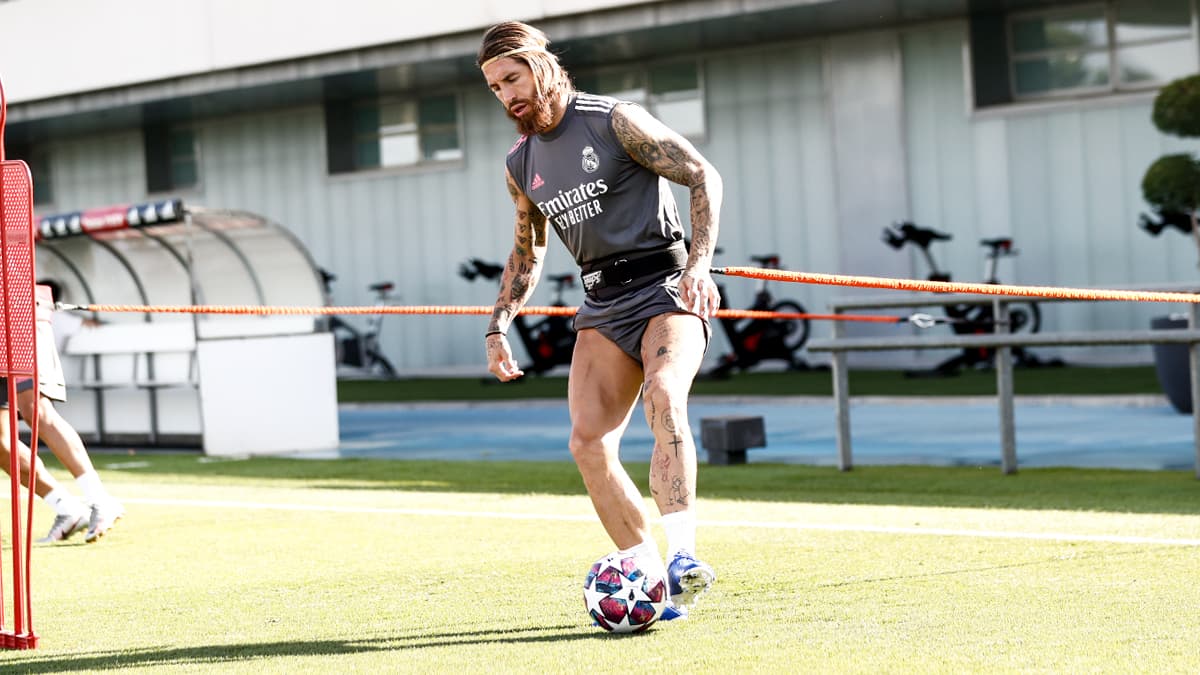 Real Madrid entrena bajo estrictas medidas previo a Champions