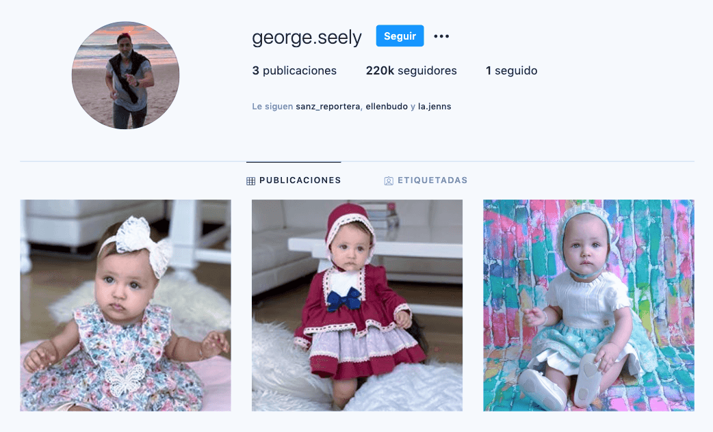Hace algunas horas, la expareja de Marlene Favela volvió a activar su cuenta, esta vez compartió con sus seguidores tres imágenes de su hija menor, Bella.