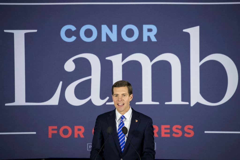 Representante demócrata Conor Lamb