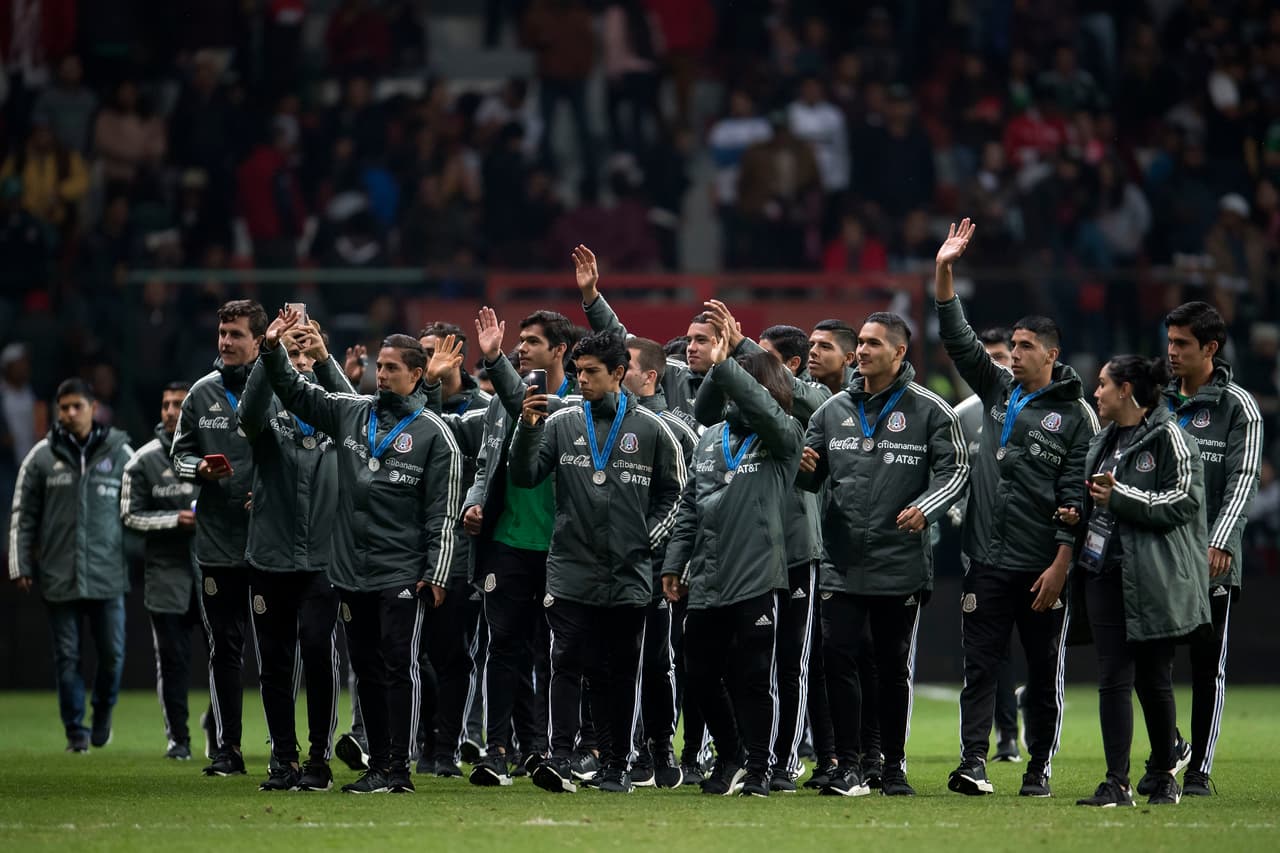 Tras la gran actuación que tuvieron en la Copa Mundial Sub-17 en Brasil, los jugadores recibieron un emotivo homenaje.