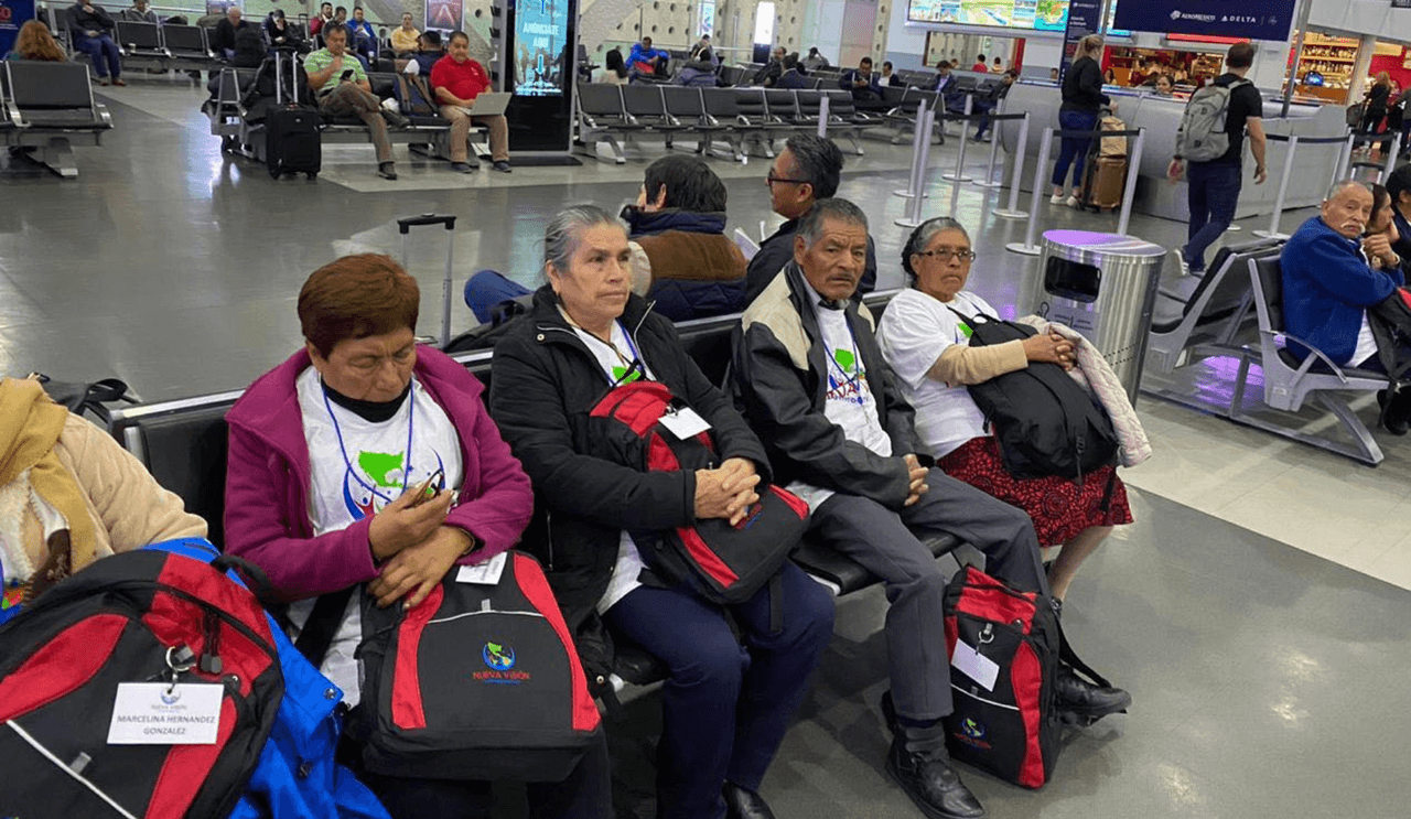 Los familiares tenían hasta 25 años sin ver a sus padres, abuelos y hermanos.