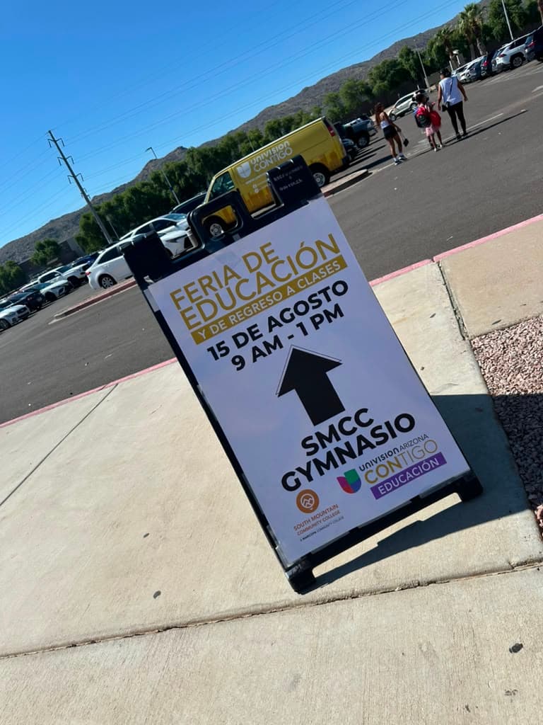 El evento tuvo lugar este sábado 15 de agosto, de 9 de la mañana a 1 de la tarde en South Mountain Community College (24th St. & Baseline Rd.).
