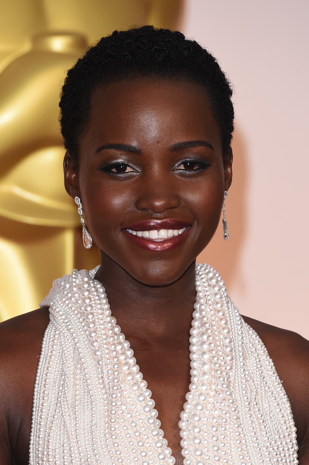 Actress Lupita Nyong'o arrives at the Oscars at Hollywood & Highland Center