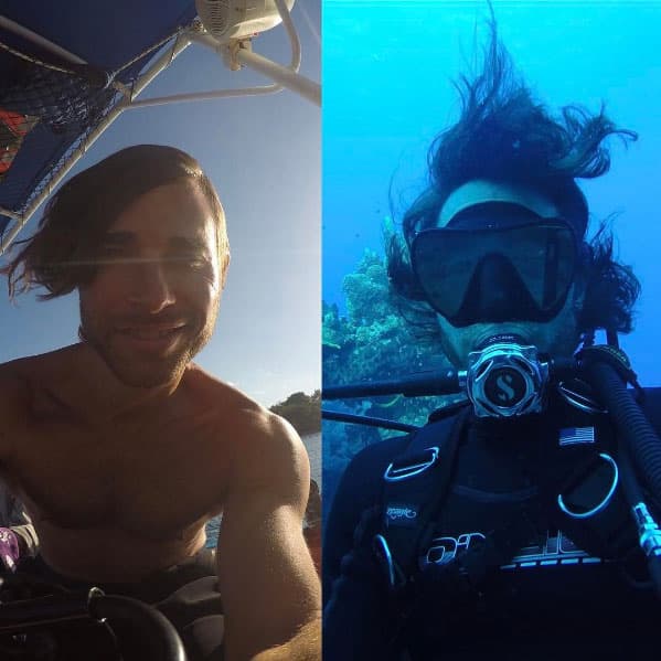 La Riviera Maya es uno de los lugares favoritos de la pareja, siempre que pueden corren a este mágico paisaje.