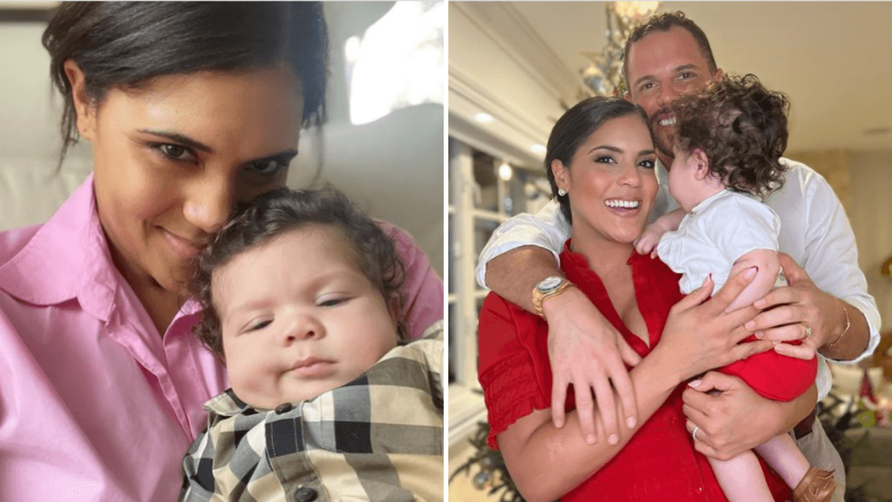 Baby Gennaro pasó su primera Pascua en la playa y Francisca lo documentó todo: así jugaron