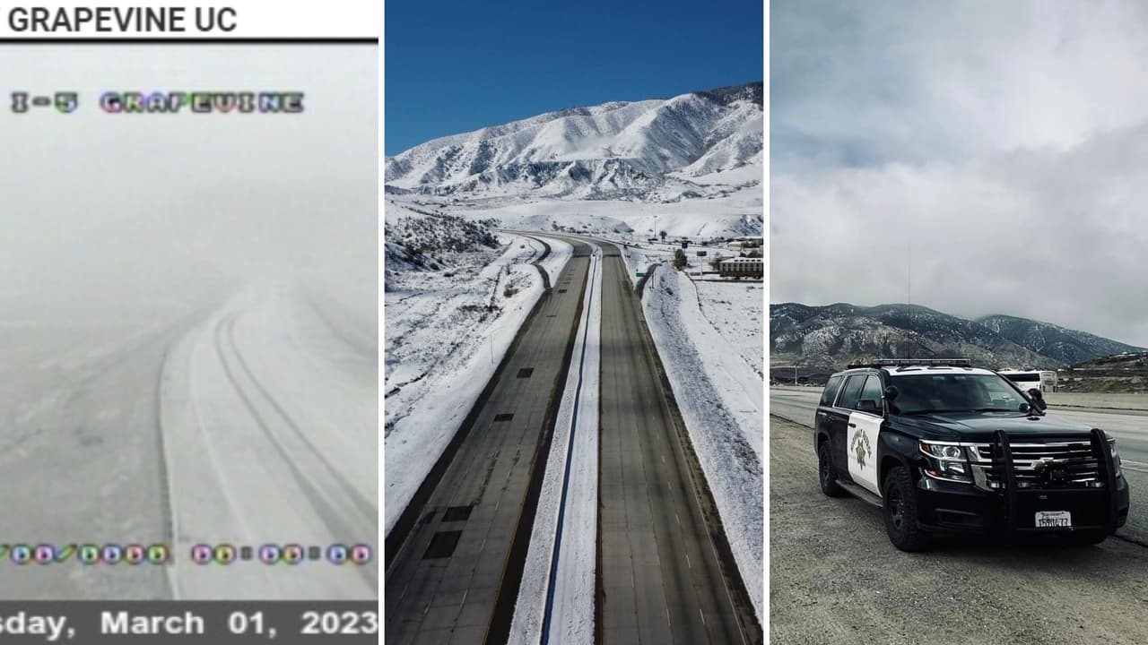 El Grapevine ha reabierto a la circulación. Conduce con precaución y atiende las recomendaciones de CHP