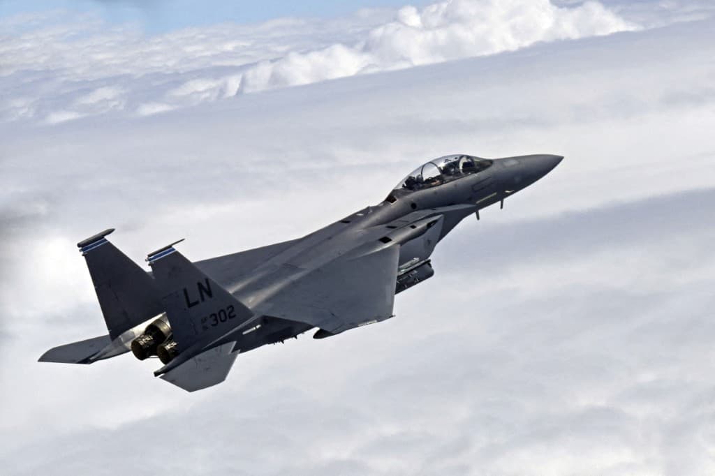 Así son los jets de Estados Unidos que derribó Kuwait: Características de los F-15E Strike Eagles