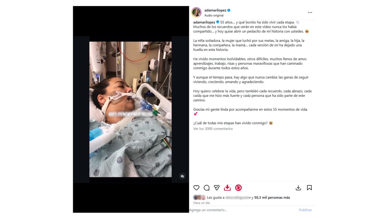 Adamari López atravesó por momentos complicados de salud en 2018.