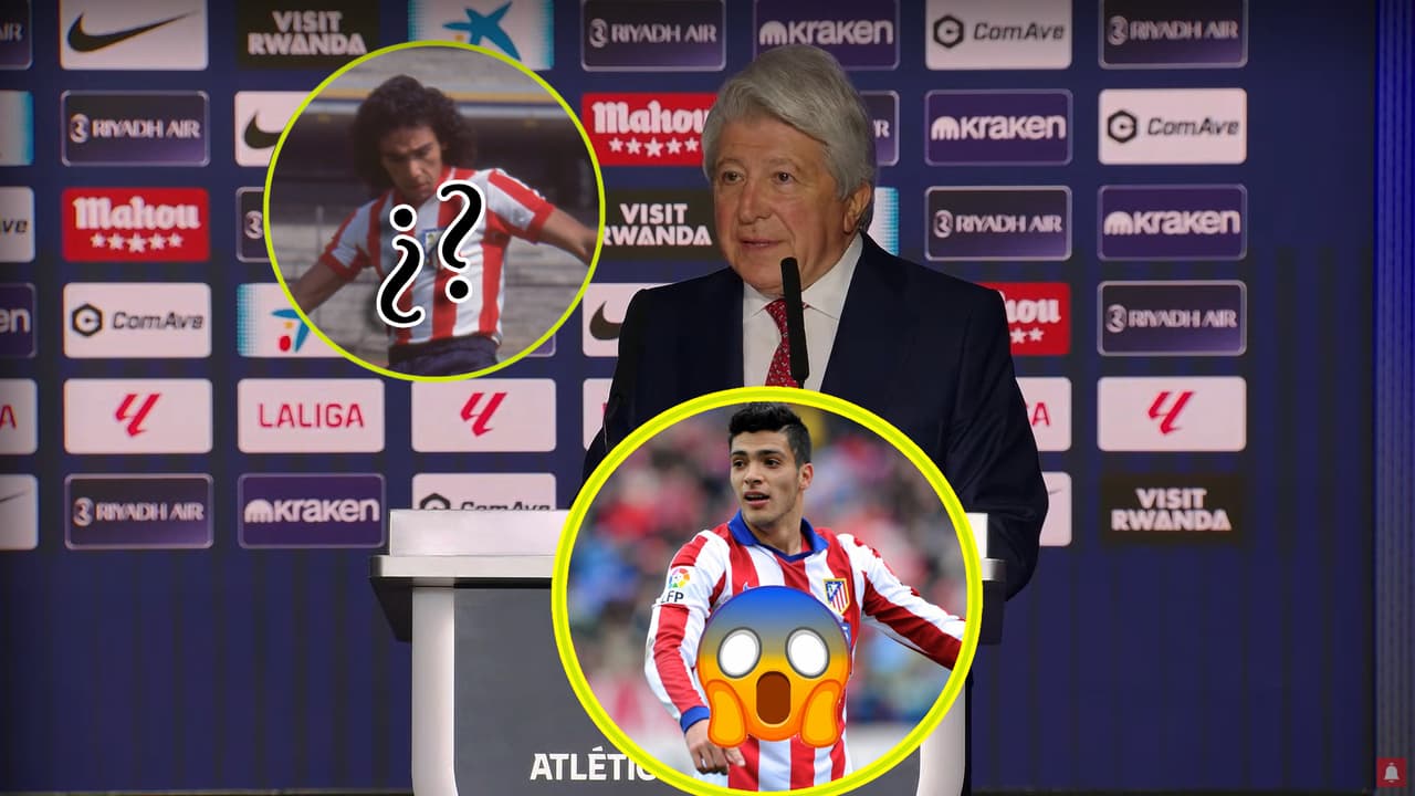 Atlético de Madrid cambia nombre a Raúl Jiménez en presentación de Obed Vargas