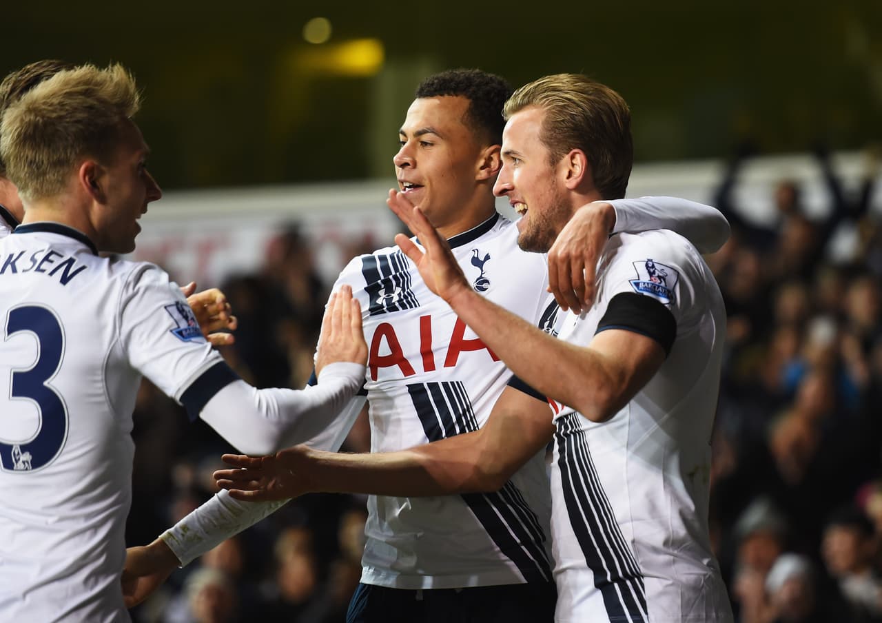 El Tottenham golea al West Ham y se acerca a la Liga de Campeones