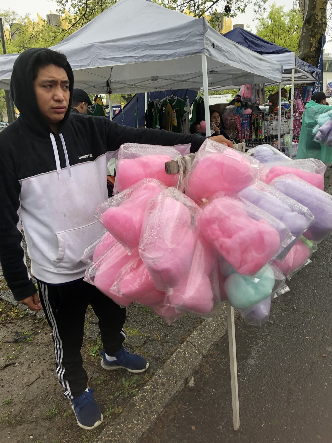 Las nubes de algodón, o algodón de azúcar, las preferidas de los niños.