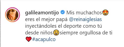 Fue así como la conductora de Hoy se mostró orgullosa de su marido.
