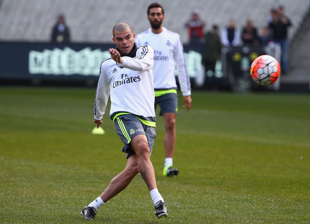 Pepe, baja por tres semanas con el Madrid