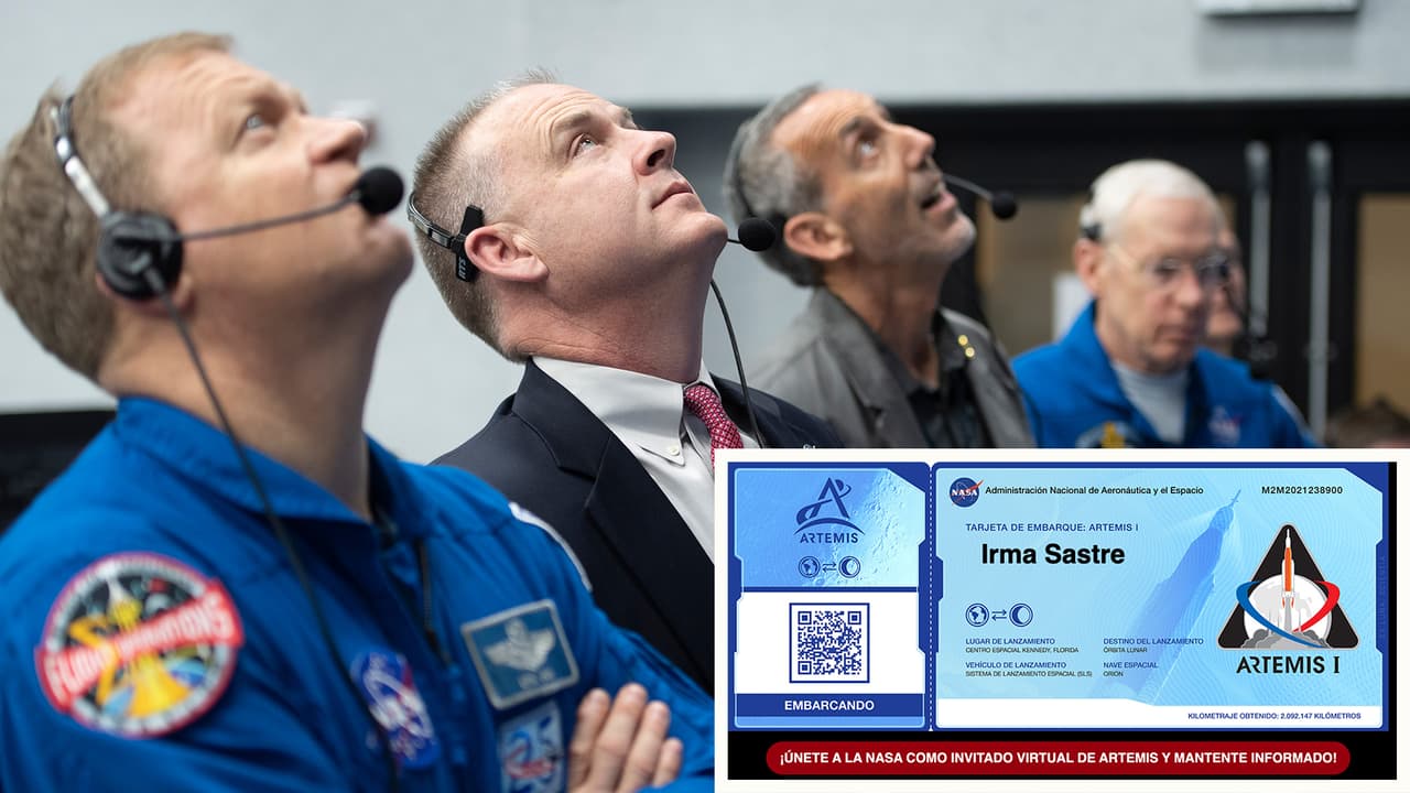 ¿Te gustaría enviar tu nombre a la Luna sin pagar un dólar? La NASA te dice cómo hacerlo