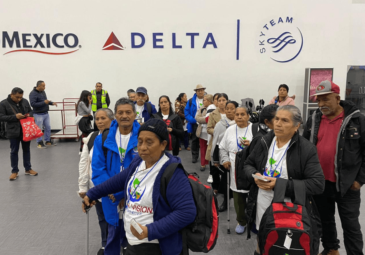 La organización Nueva Visión Latinoamérica compartió las emotivas imágenes en sus redes sociales.