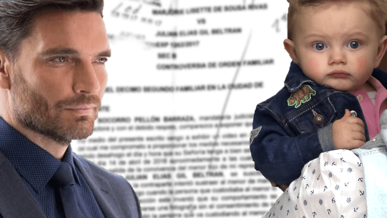 Acusan a Julián Gil de intentar 'sustraer' a su hijo Matías