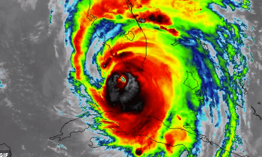 El monstruo Irma se traga los pequeños Cayos de la Florida