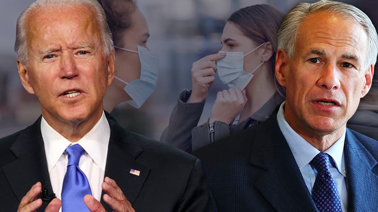 Presidente Biden dice que Texas cometió un "gran error" al eliminar orden de usar mascarillas