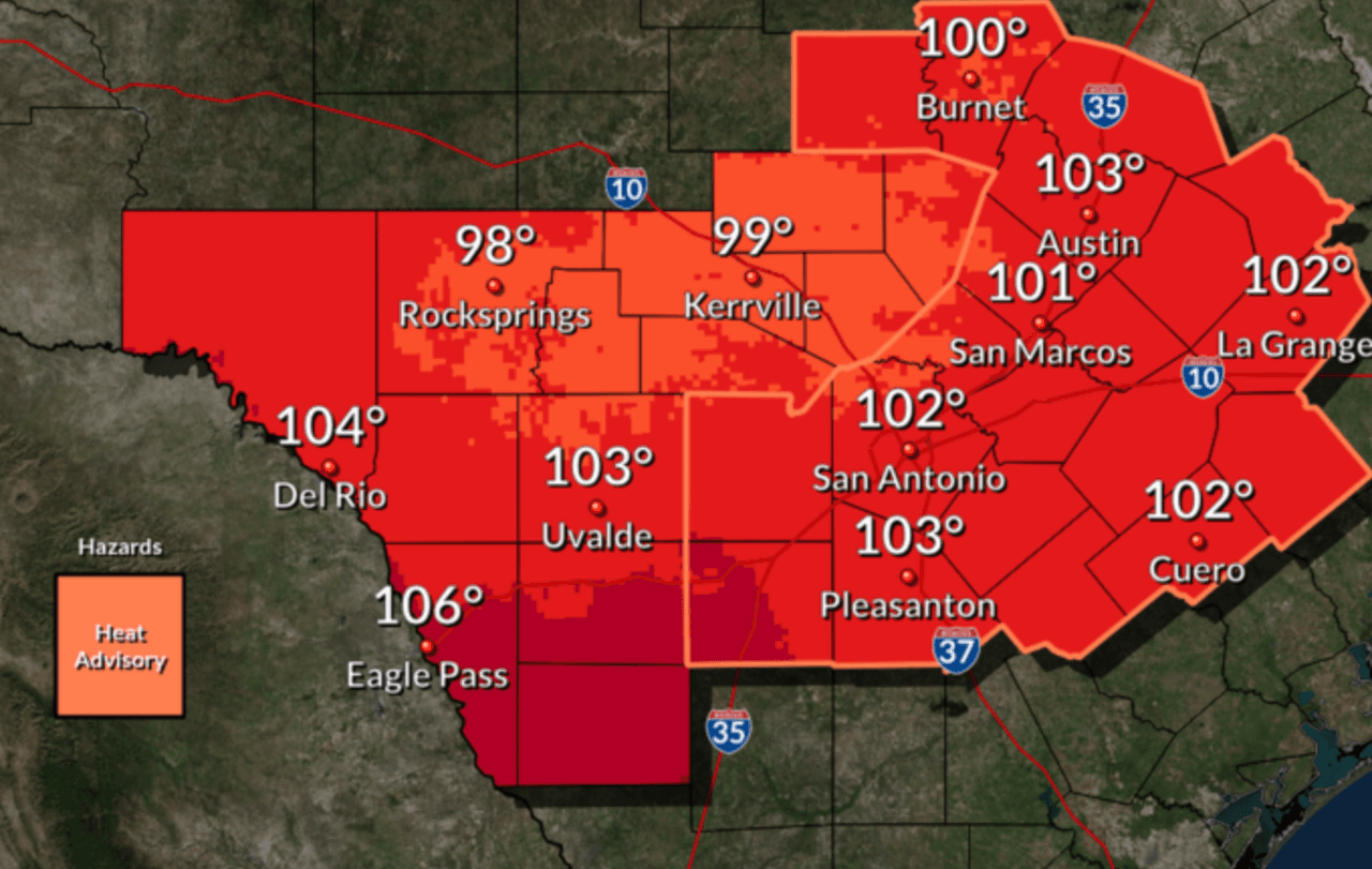 Emiten advertencia de calor extremo por temperaturas en los tres dígitos