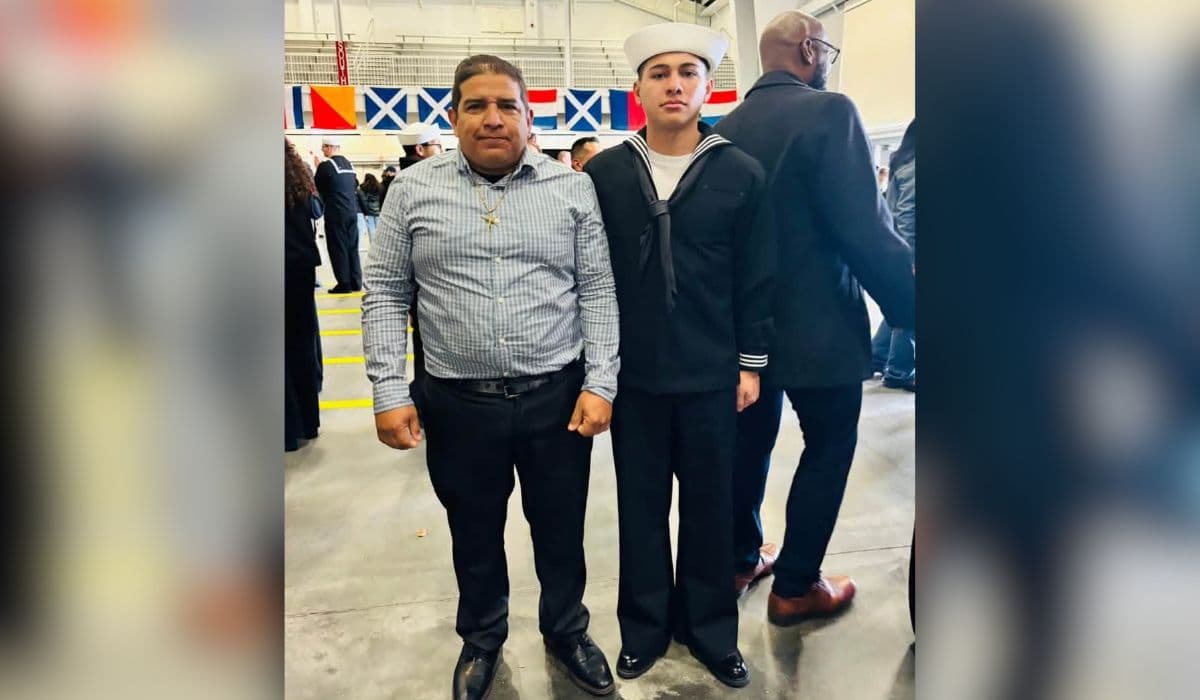 ICE deja en libertad a Luis Manuel Avilés, padre del marinero estadounidense desplegado en Oriente Medio