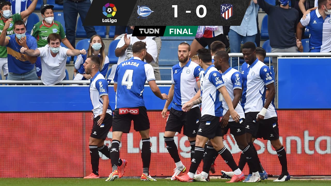 Atlético de Madrid perdió el invicto con el sotanero de LaLiga