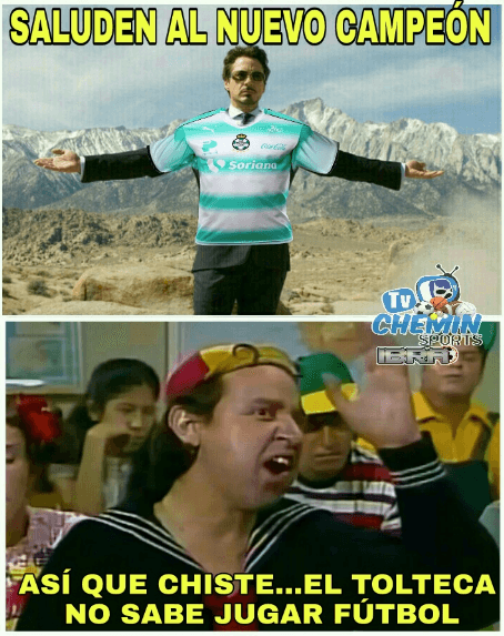 Las burlas en redes sociales fueron protagonistas entre Toluca y Santos por medio de los memes en el partido de vuelta de la final del Clausura 2018 de la Liga MX.