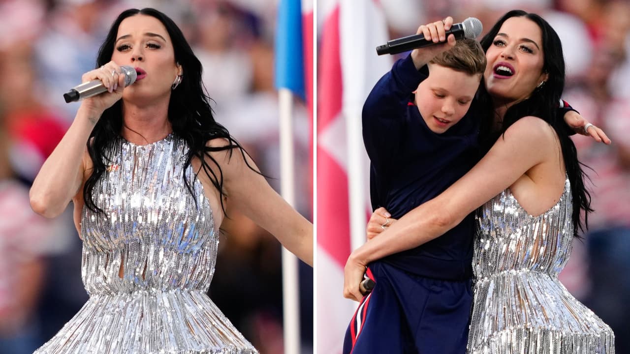 Katy Perry en el Mundial de Futbol: ¿quién es el niño que cantó con ella en la inauguración de EEUU?