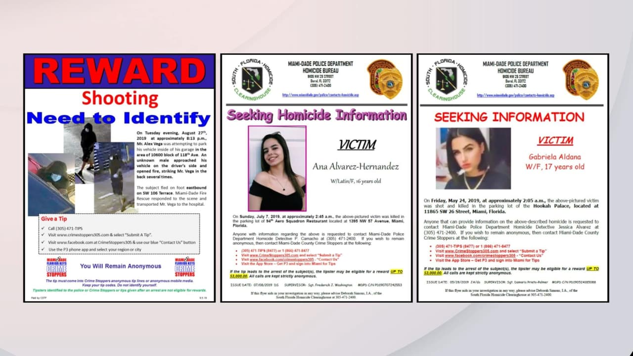 Estos 3 casos criminales han quedado sin resolverse en el 2019 en Miami