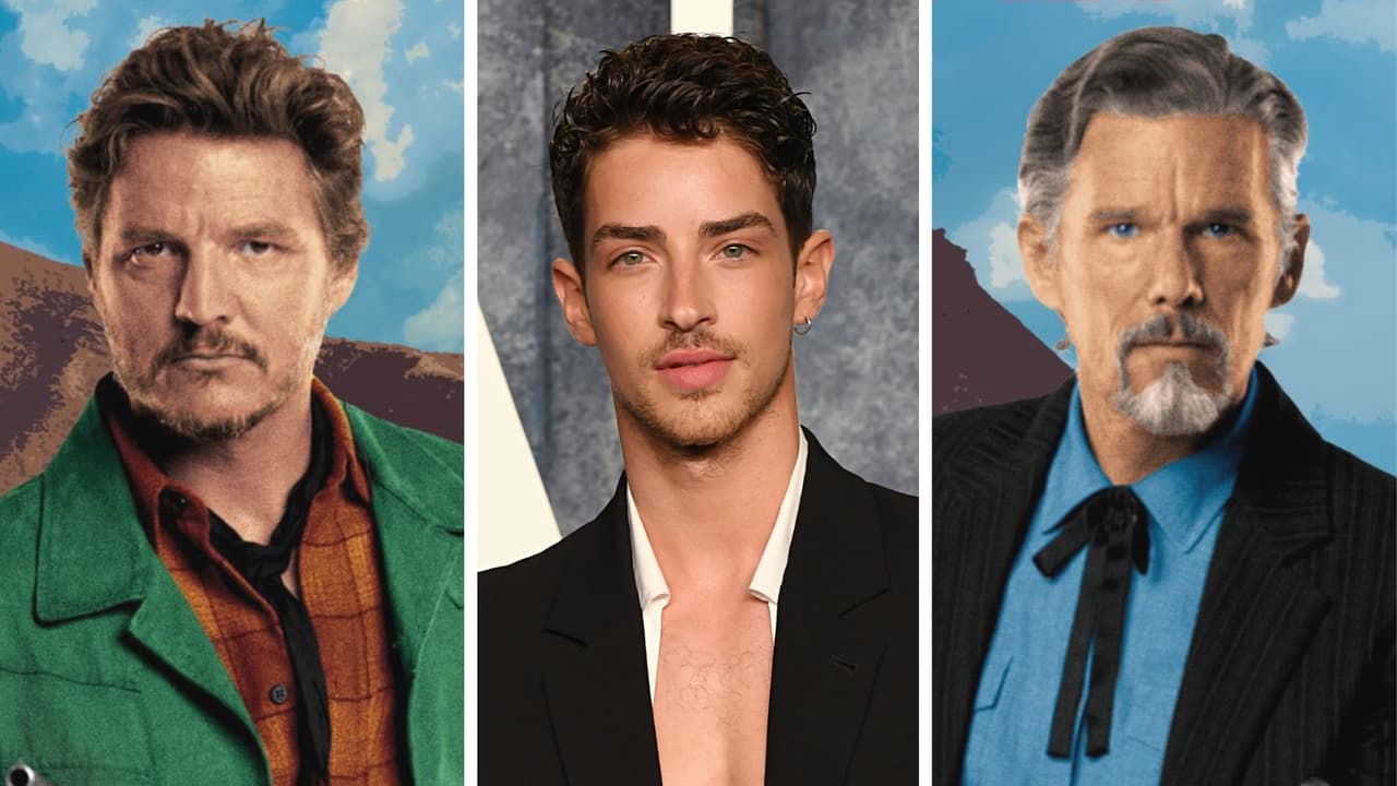 Pedro Pascal, Ethan Hawke y Manu Ríos tendrán romance gay en película: ve las primeras imágenes
