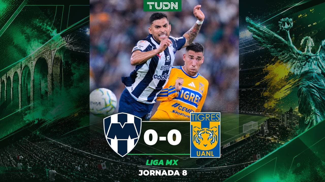 Monterrey y Tigres no se hacen daño en el Clásico Regio