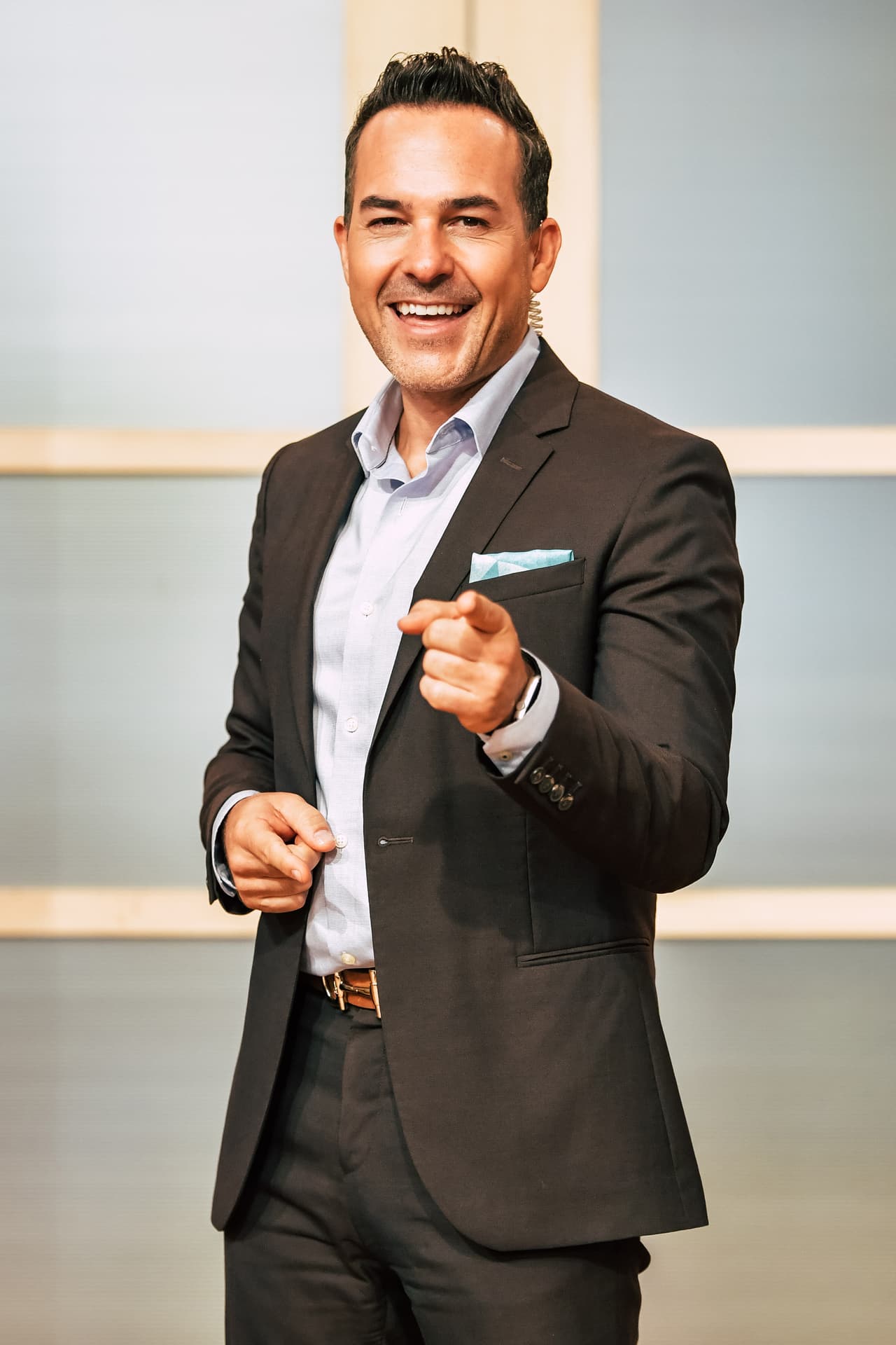 Carlos Calderón se integró este año al equipo de conductores de Despierta América y llegó decidido a sumar momentos de diversión al programa.