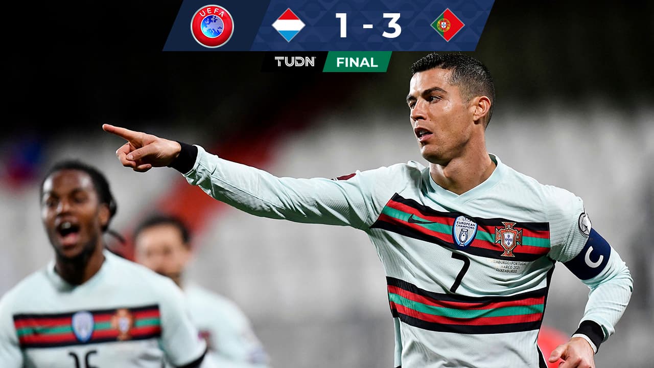 CR7 guía a Portugal a la victoria sobre Luxemburgo y a la cima