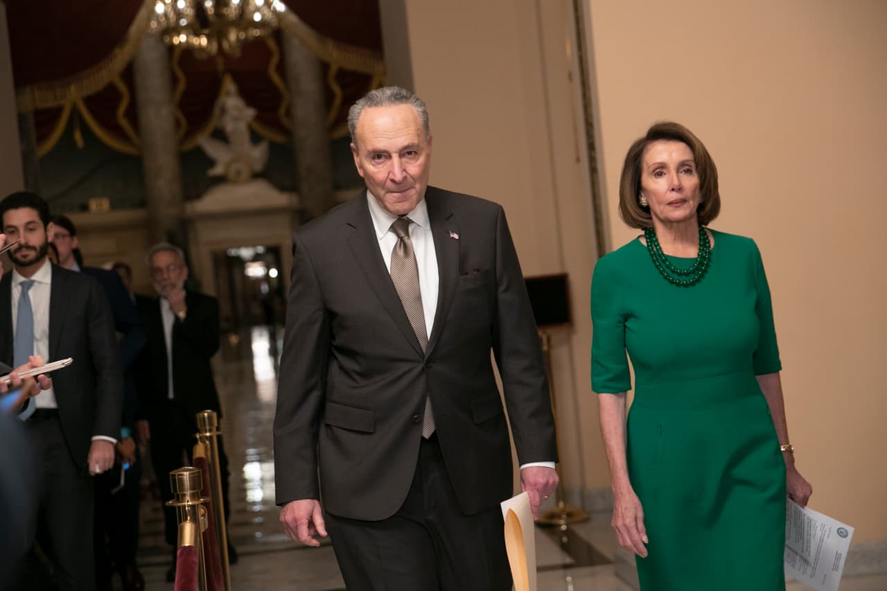 El plan de los demócratas en el Congreso para poner fin al cierre del gobierno