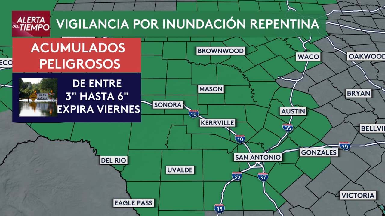 🚨
<b>Alerta en el tiempo:</b> se activa una Vigilancia por Inundaciones Repentinas ante un episodio de lluvias intensas que comienza el miércoles y podría extenderse hasta el viernes.