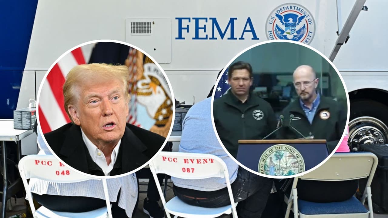 ¿Trump considera a colaborador de DeSantis para liderar FEMA? Incierto el futuro de la agencia de atención a desastres