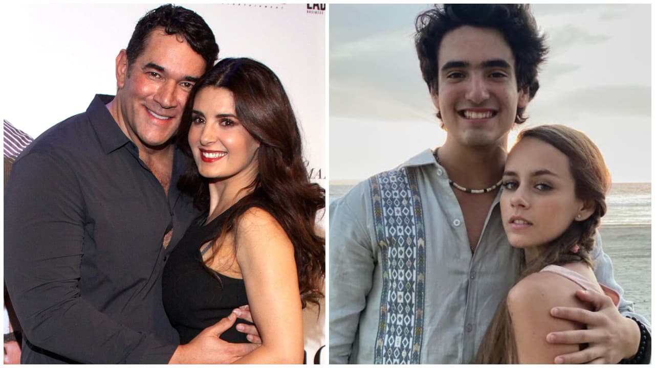 No solo Mayrín Villanueva se enamoró en una telenovela, su hijo Sebastián Poza también