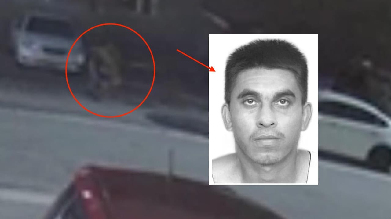 Pero la mujer gritó, lo mordió y lo pateó. Luego pudo verlo y dijo que es un hombre que habla español, de unos 5'7" de estatura.